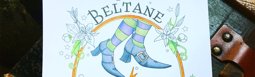 Beltane Coloring Page